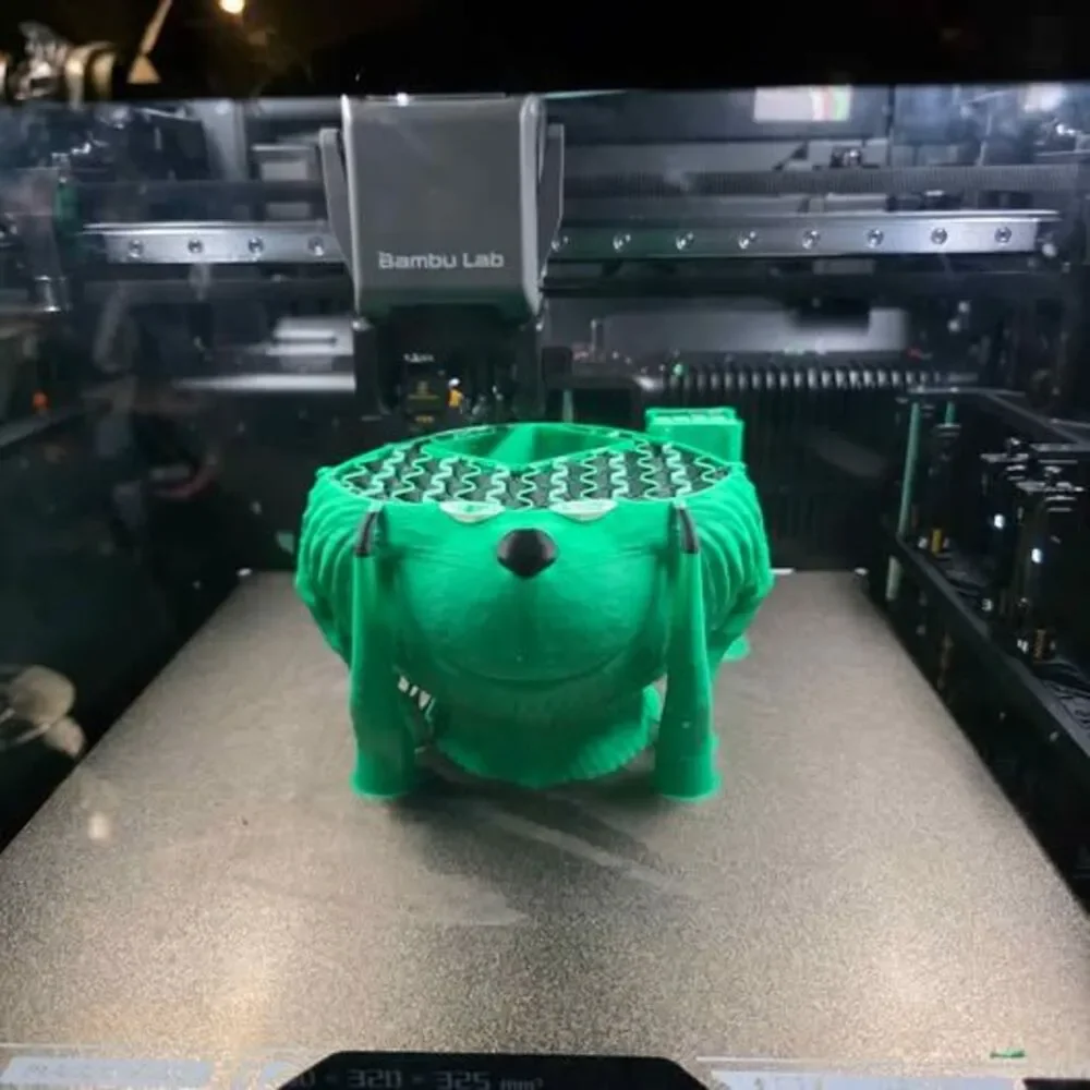 I’m selling these fun, 3D-printed Grinch-inspired soap dispensers. They are the